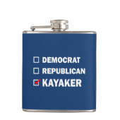 Flasques Républicain démocrate Kayaker (Devant)