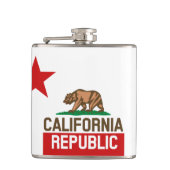 Flasques RÉPUBLIQUE DE CALIFORNIE Étoile Drapeau (Devant)
