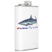 Flasques requin gris cool (Droite)