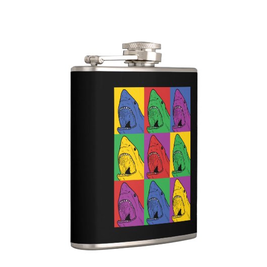 Flasques Requin Pop Art (Droite)