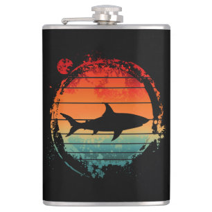 FLASQUES REQUIN VINTAGE RÉTRO