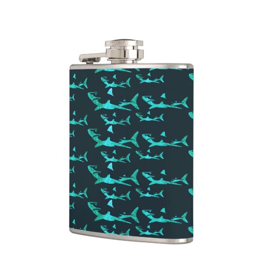 Flasques Requins bleus (Gauche)