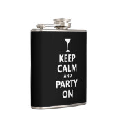 Flasques Restez calme et faites la fête (Droite)