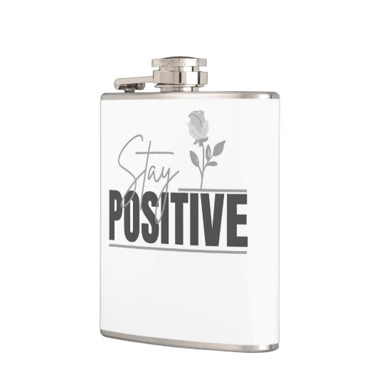Flasques Restez Positif Inspirant (Gauche)