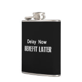 Flasques Retarder maintenant, bénéficier plus tard (Gauche)