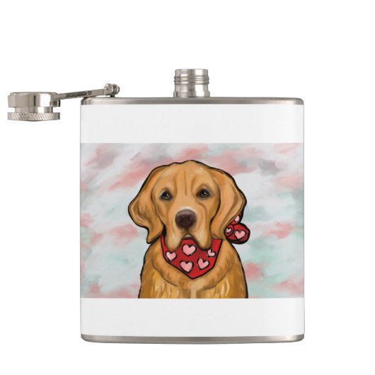 Flasques Retriever doré (Ouvert)