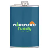 Flasques Rétro du parc national Fundy (Devant)