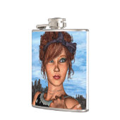 Flasques Retro Girl (Gauche)