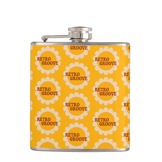 Flasques Retro Groove Flask (Devant)