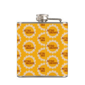 Flasques Retro Groove Flask (Dos)