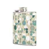 Flasques Rétro motif abstrait (Gauche)