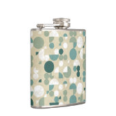 Flasques Rétro motif abstrait (Droite)