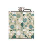 Flasques Rétro motif abstrait (Dos)