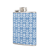 Flasques Rétro motif bleu scandinave (Gauche)