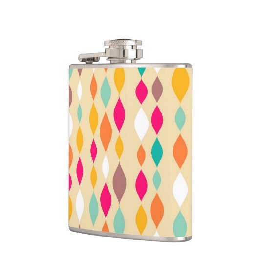 Flasques Rétro motif d'abrégé sur style (Gauche)