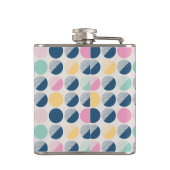 Flasques Rétro motif de demi-cercle (Dos)