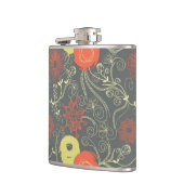 Flasques Rétro motif floral (Gauche)