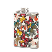 Flasques Rétro motif floral 2 (Gauche)