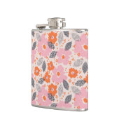 Flasques Rétro motif floral mignon (Gauche)