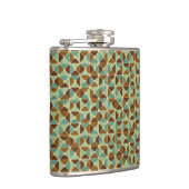 Flasques Rétro motif géométrique (Droite)