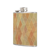 Flasques Rétro motif géométrique 2 (Gauche)