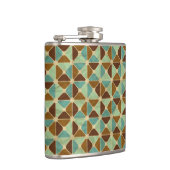 Flasques Rétro motif géométrique 2 (Droite)