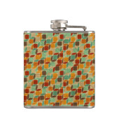 Flasques Rétro motif géométrique 4 (Dos)