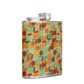 Flasques Rétro motif géométrique 4 (Droite)