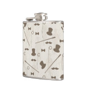 Flasques Rétro motif pour l'homme 2 (Gauche)