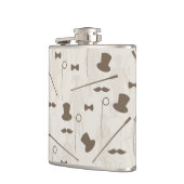 Flasques Rétro motif pour l'homme 2 (Gauche)