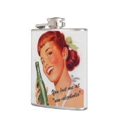 Flasques Rétro plaisanterie d'annonce de soude (Gauche)