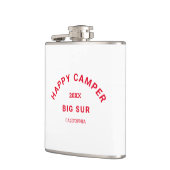 Flasques Retro Red Happy Campers Crest Camp Week-end (Gauche)