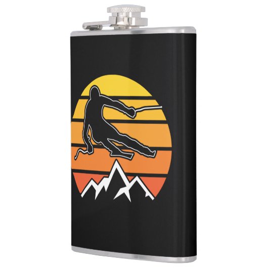 Flasques Retro Skiing (Gauche)