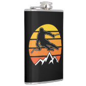 Flasques Retro Skiing (Droite)