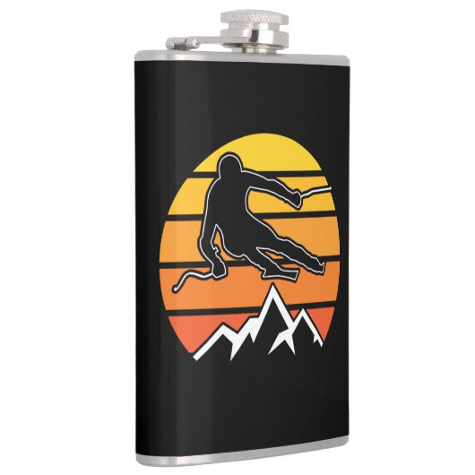 Flasques Retro Skiing (Droite)