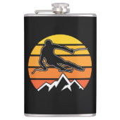 Flasques Retro Skiing (Devant)