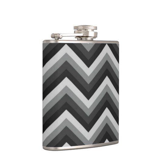 Flasques Rétro zigzag Chevron de motif (Droite)