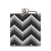 Flasques Rétro zigzag Chevron de motif (Dos)