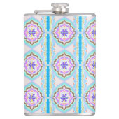 Flasques Rêve Pastel Boho Géométrique Kaléidoscope (Devant)