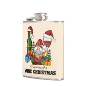 Flasques Rêver d'un Noël de vin (Gauche)