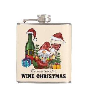 Flasques Rêver d'un Noël de vin
