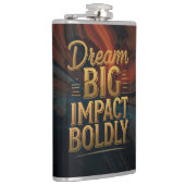 Flasques Rêver un grand impact audacieux (Droite)