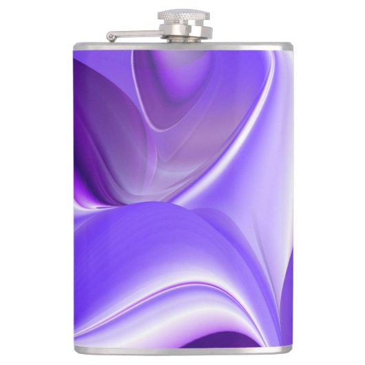 Flasques Rêves arc-en-ciel à fleurs violettes (Devant)