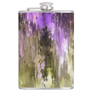 Flasques Rêves violets et cieux olivâtres