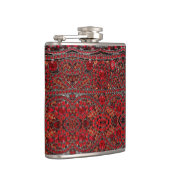 Flasques rhinocéros de rubis à cristal de glam bohème (Droite)