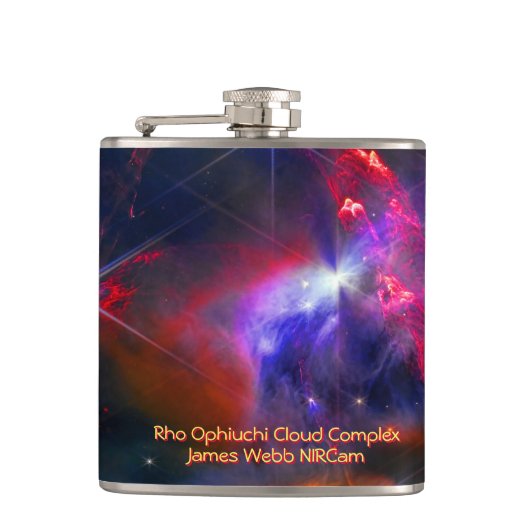 Flasques Rho Ophiuchi Cloud Complex - James Webb NIRCam (Devant)