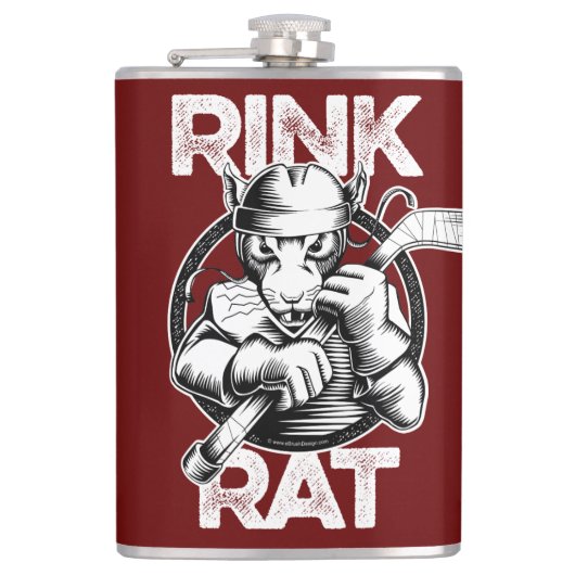 Flasques Rink de hockey (Devant)