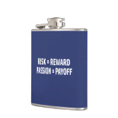 Flasques Risque = récompense, passion = compensation (Gauche)