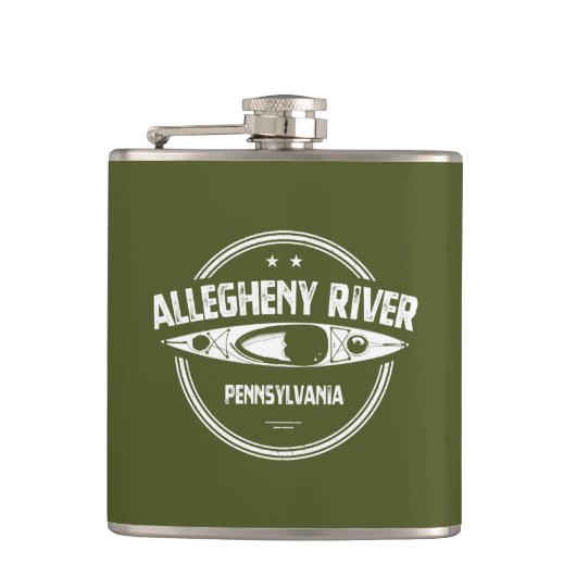 Flasques Rivière Allegheny, Pennsylvanie (Devant)