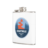 Flasques Rivière Eightmile sauvage et panoramique Connectic (Gauche)